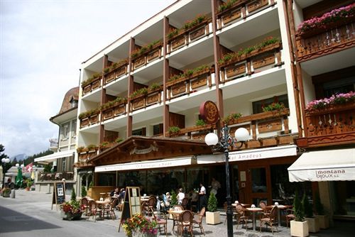 Hotel Olympic - Montana Center Crans-Montana Eksteriør billede