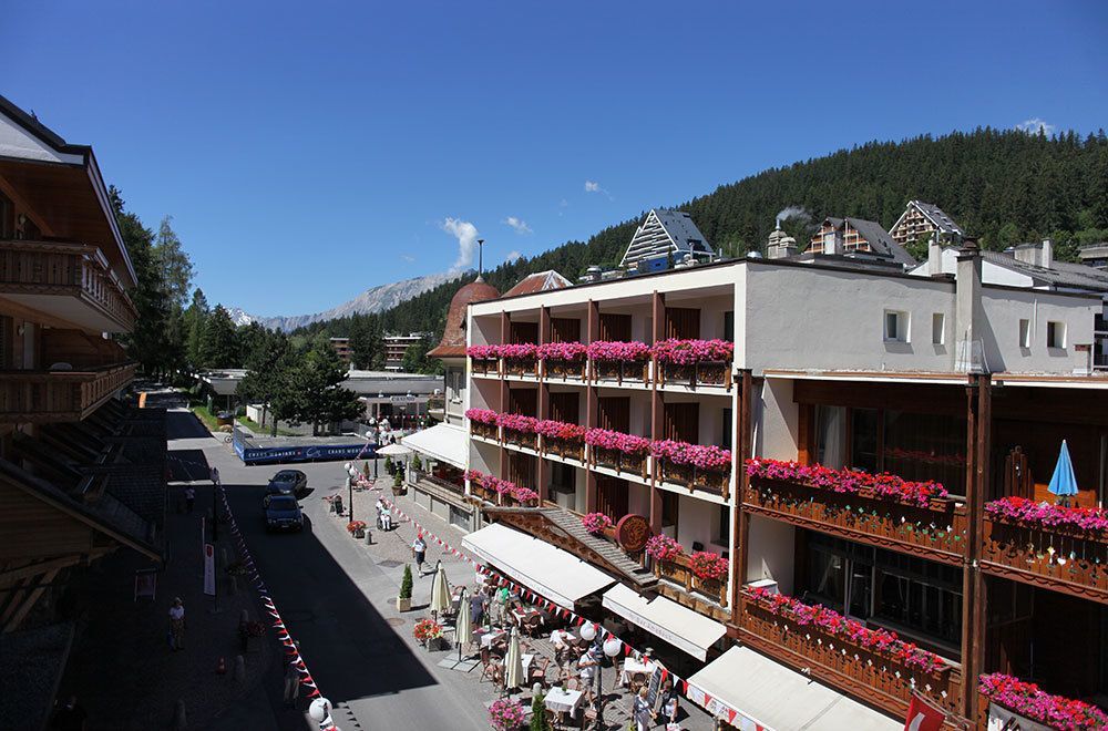 Hotel Olympic - Montana Center Crans-Montana Eksteriør billede